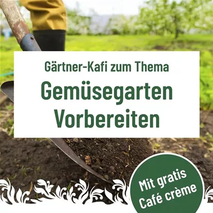 Gärtner Kafi, Montag, 9. März um 9.30 Uhr im Florina 