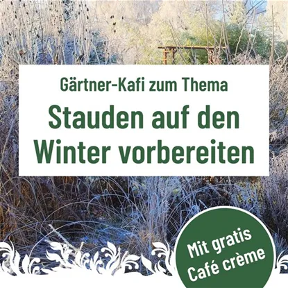 Gärtner Kafi, Dienstag, 27. Oktober um 9.30 Uhr im Florina 